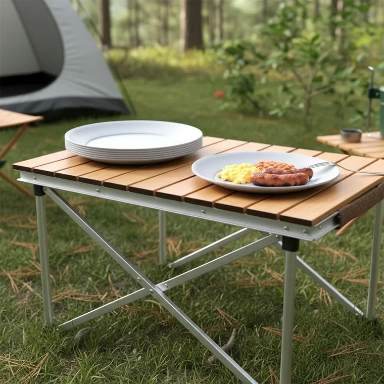 Orion, Sandy, talerze obiadowe, płytkie, plastikowe, szare, 23,5 cm, 6 szt.