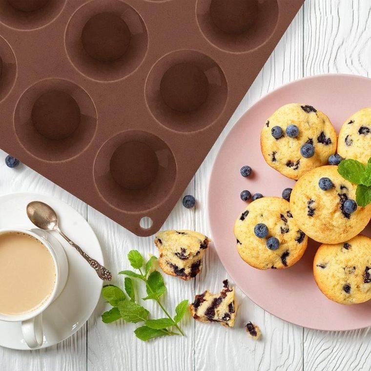 Orion, silikonowa foremka do pieczenia mini muffinek, 20 szt.