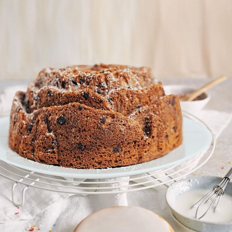 Orion, silikonowa forma do babki, róża, Sillinie, 25 cm