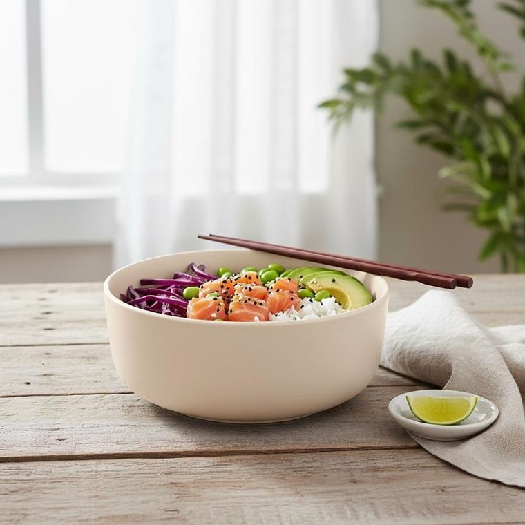 Orion, Skandi, miseczka ceramiczna, kremowa, 16 cm, 830 ml