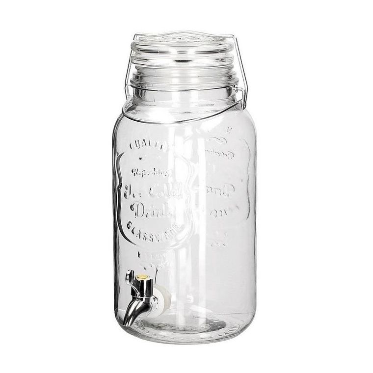 Orion, słój z kranikiem do napojów, 4 l