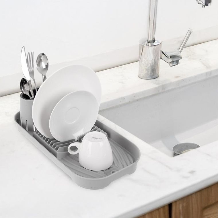 Orion, suszarka na naczynia, szara, 39-19,5-11 cm