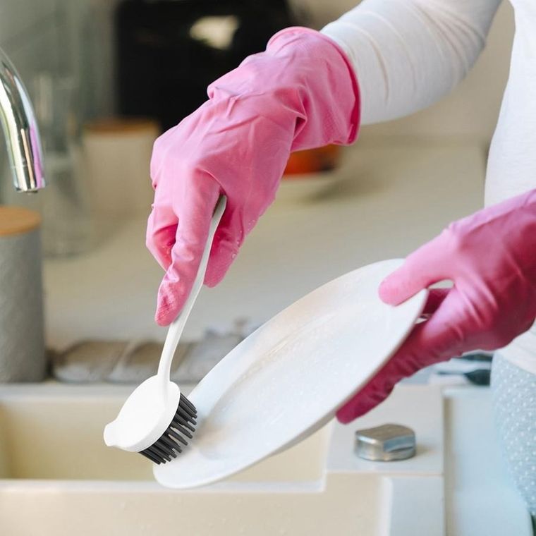 Orion, szczotka do mycia naczyń, silikonowa, 22,5 cm