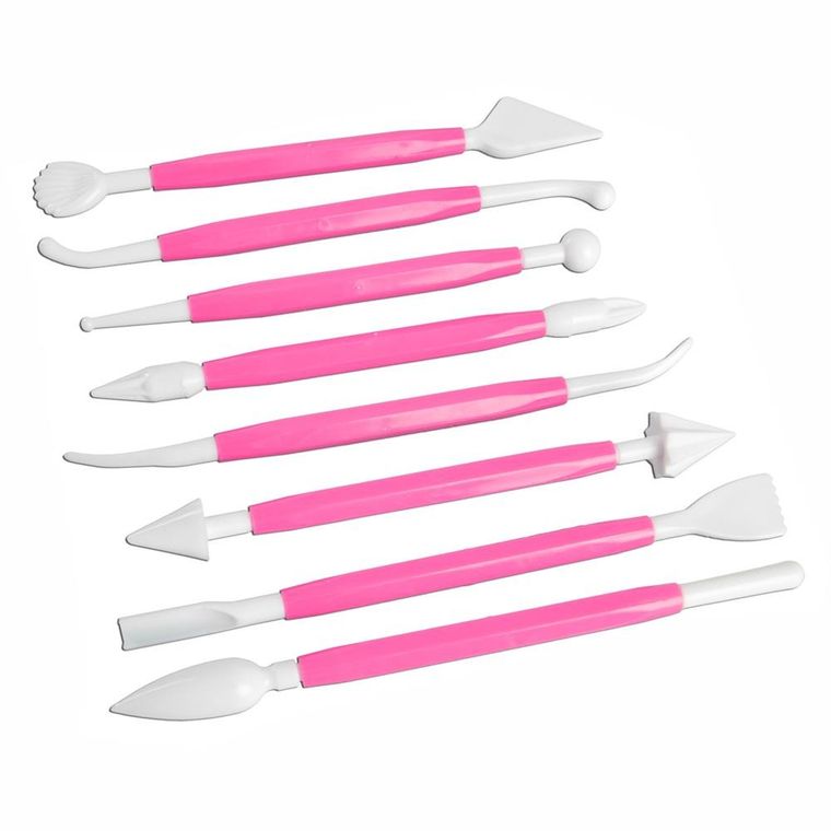 Orion, szpatułki patyczki do dekoracji tortów, 8 szt.