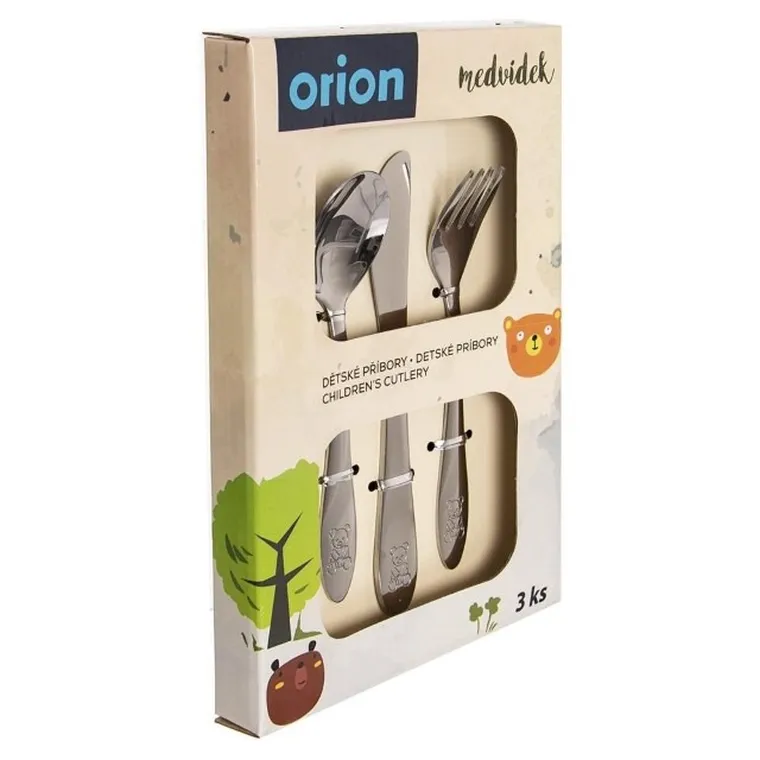 Orion, sztućce dla dzieci, 3 elementy