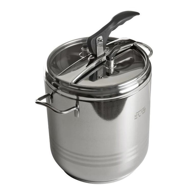 Orion, szybkowar garnek stalowy, indukcja, Profi, 9 l