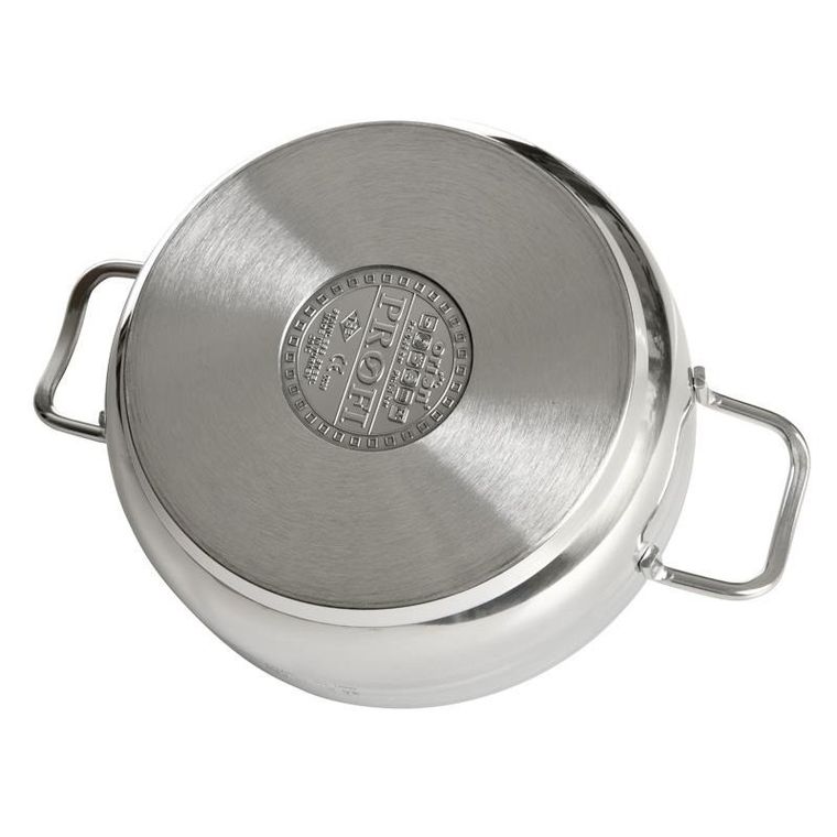 Orion, szybkowar garnek stalowy, indukcja, Profi, zestaw, 2 szt., 4+7 l