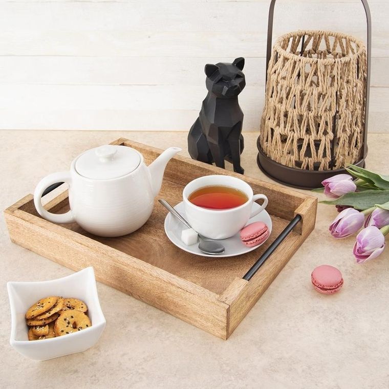 Orion, taca do serwowania, drewniana, mango, 35,5-25,5-5,5 cm