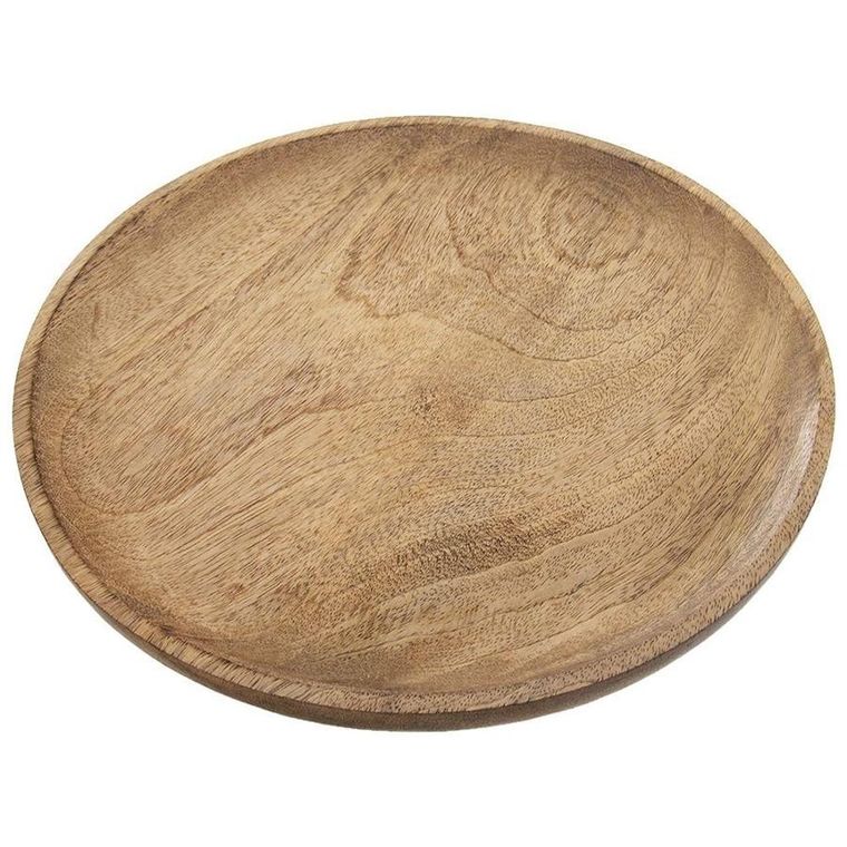 Orion, taca drewniana do serwowania, okrągła, 30 cm