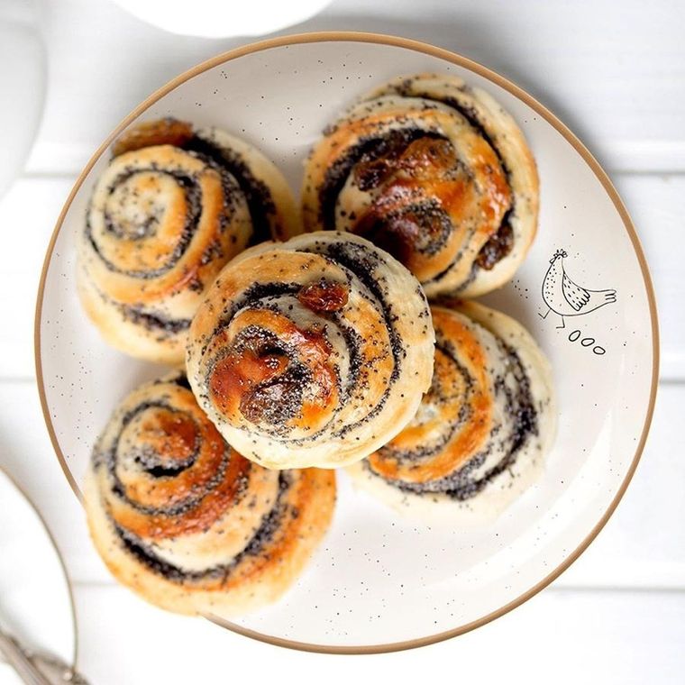 Orion, talerz deserowy, ceramiczny, beżowy, 20 cm