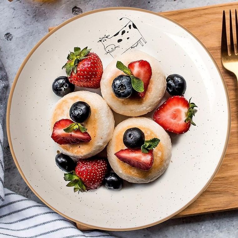 Orion, talerz deserowy, ceramiczny, beżowy, 20 cm