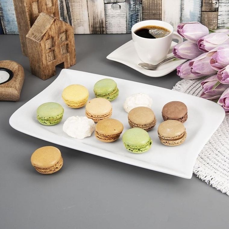 Orion, talerz do serwowania porcelanowy, Mona, 28-18 cm