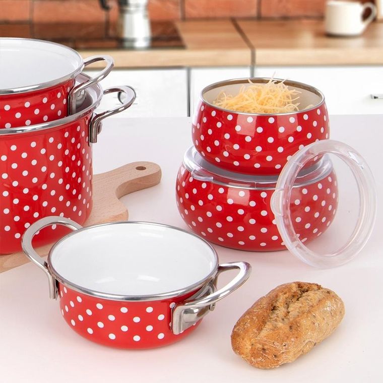 Orion, Tecka, miska emaliowana, 1l