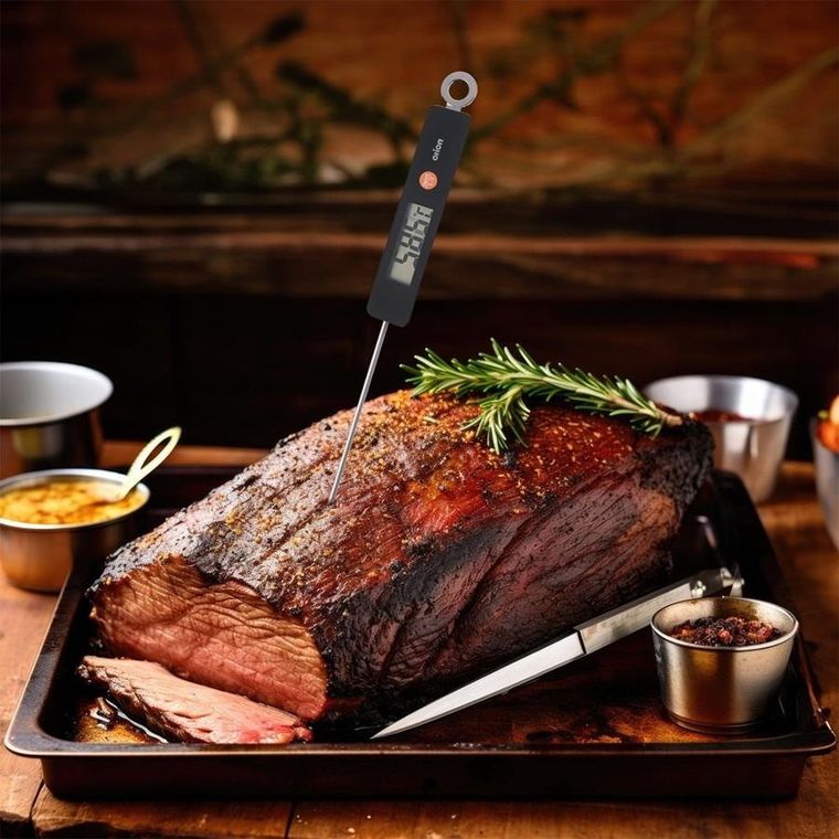 Orion, termometr do mięsa elektroniczny z sondą wbijany, 28 cm