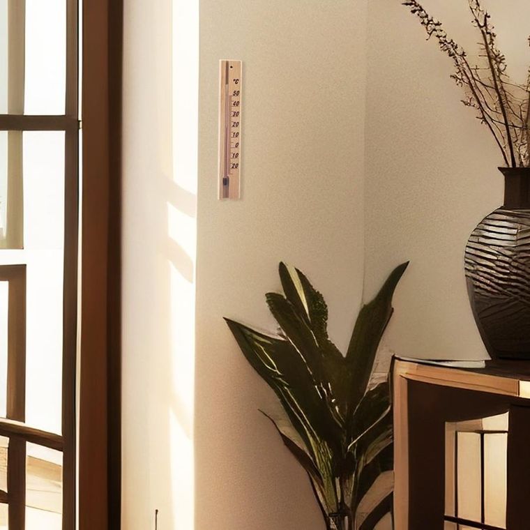 Orion, termometr uniwersalny, drewniany, 20 cm