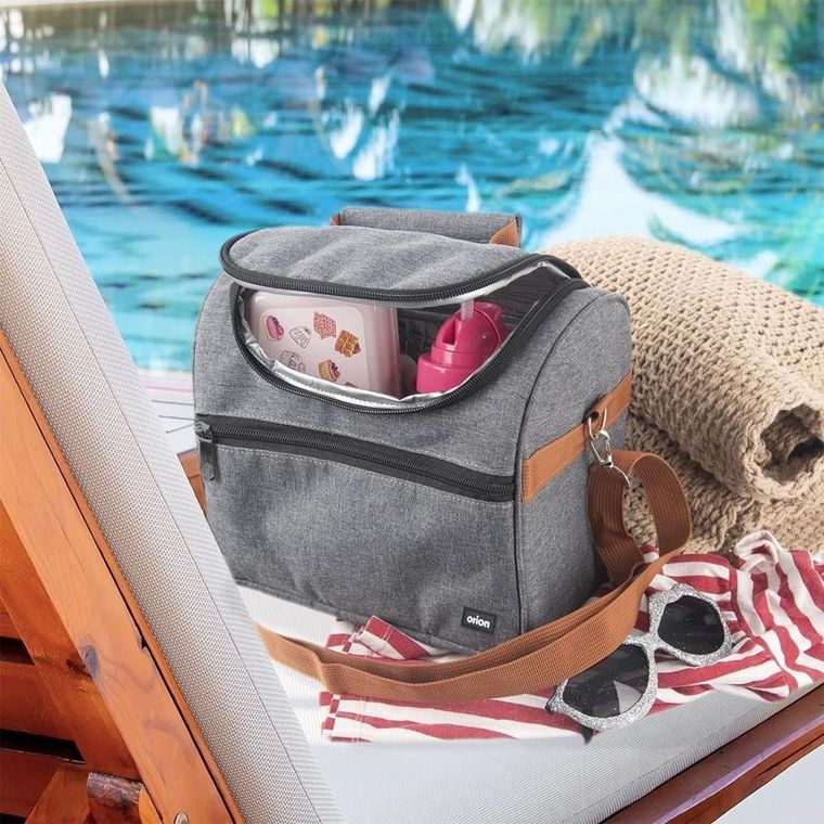 Orion, torba termiczna, szara, 5.5l