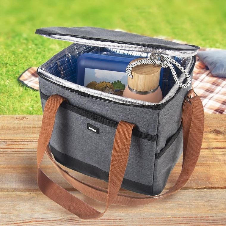 Orion, torba termiczna, szara, 8l