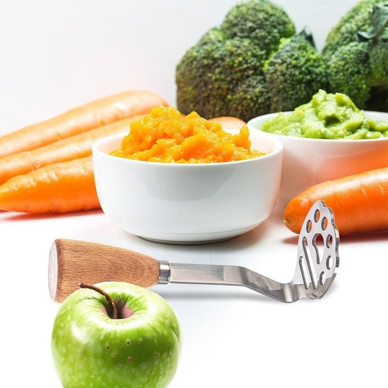 Orion, ubijak do warzyw, owoców, stalowy, 5.5-14.5 cm