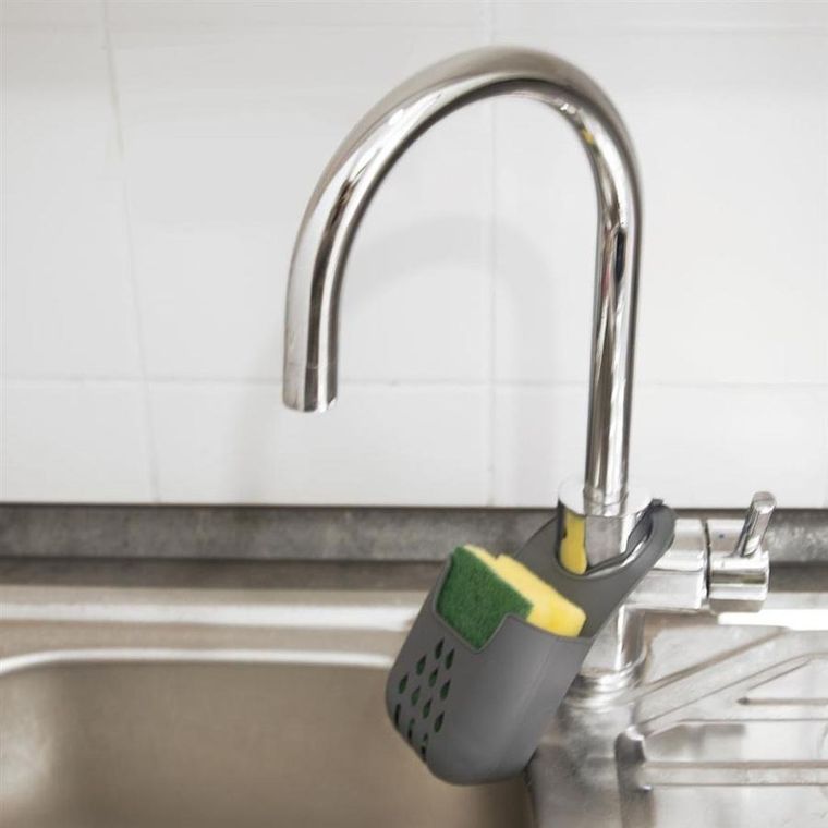 Orion, uchwyt na gąbkę do naczyń, szary