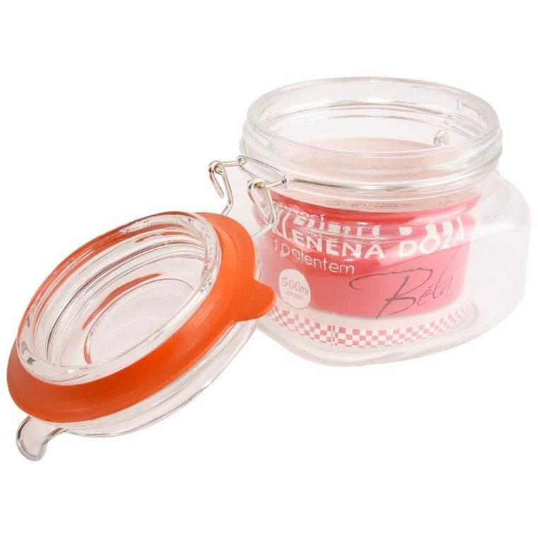 Orion, uszczelka silikonowa do słoików z klipsem, 9,3 cm, 6 szt.