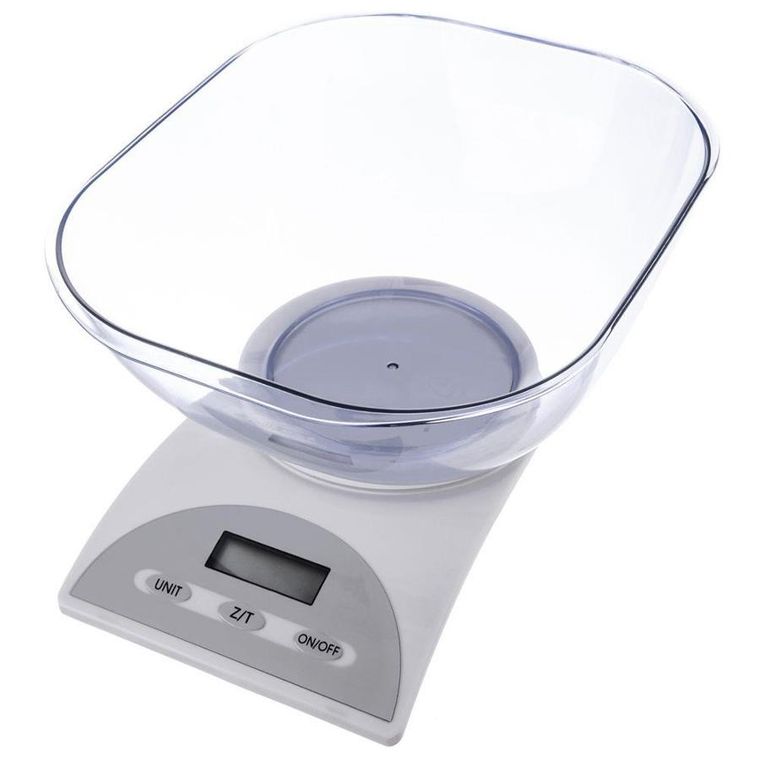 Orion, waga kuchenna elektroniczna 5kg, z miską 3 l