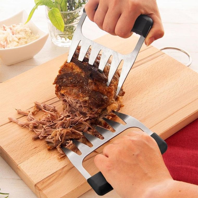 Orion, widelce do szarpania mięsa, stalowe, 2 szt.