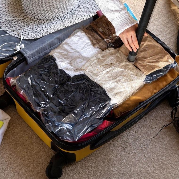 Orion, worki próżniowe na ubrania i pościel, 3 rozmiary, 5 szt.