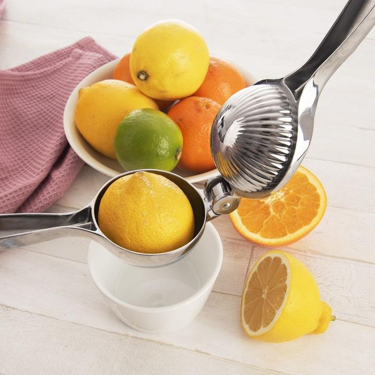 Orion, wyciskacz do cytrusów ręczny, metalowy, Luxy, 22-7 cm