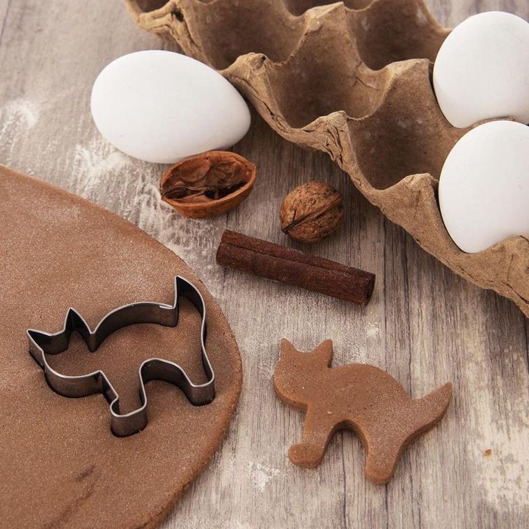 Orion, wykrawacz cukierniczy stalowy, kotek, 6.5 cm