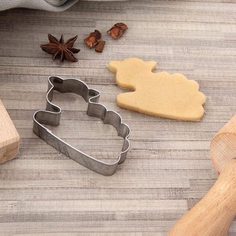 Orion, wykrawacz do ciastek, stalowy baranek, 6.5 cm