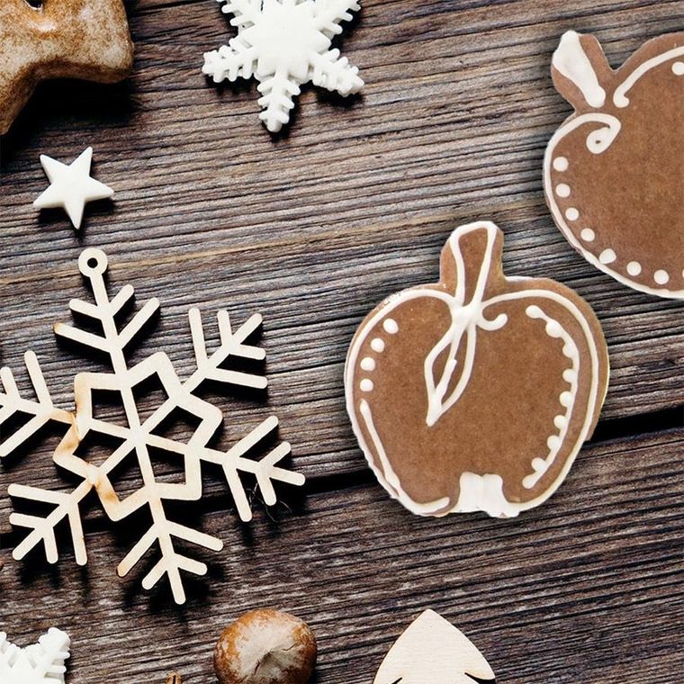 Orion, wykrawacz do ciastek, stalowy, jabłko, 4,3 cm