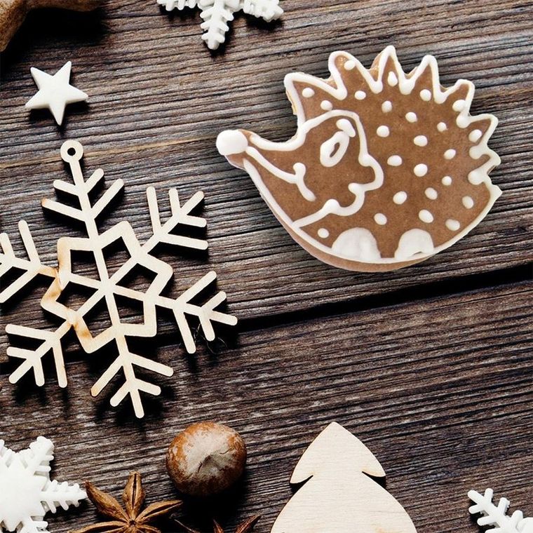 Orion, wykrawacz do ciastek, stalowy, jeż, 5 cm