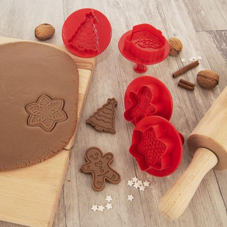 Orion, wykrawacze do ciastek, Boże Narodzenie, 4 szt.