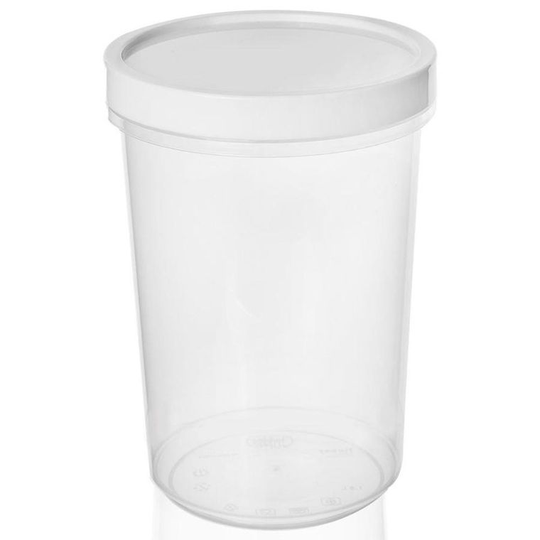 Orion, zakręcany pojemnik kuchenny do żywności, z silikonową uszczelką, 1 l