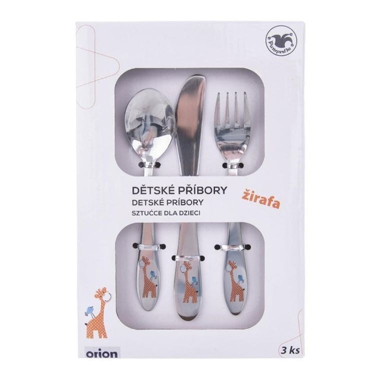 Orion, zestaw sztućców dla dzieci, 3 elementy