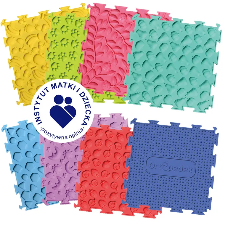 Ortopedek, maty sensoryczne, 8 elementów