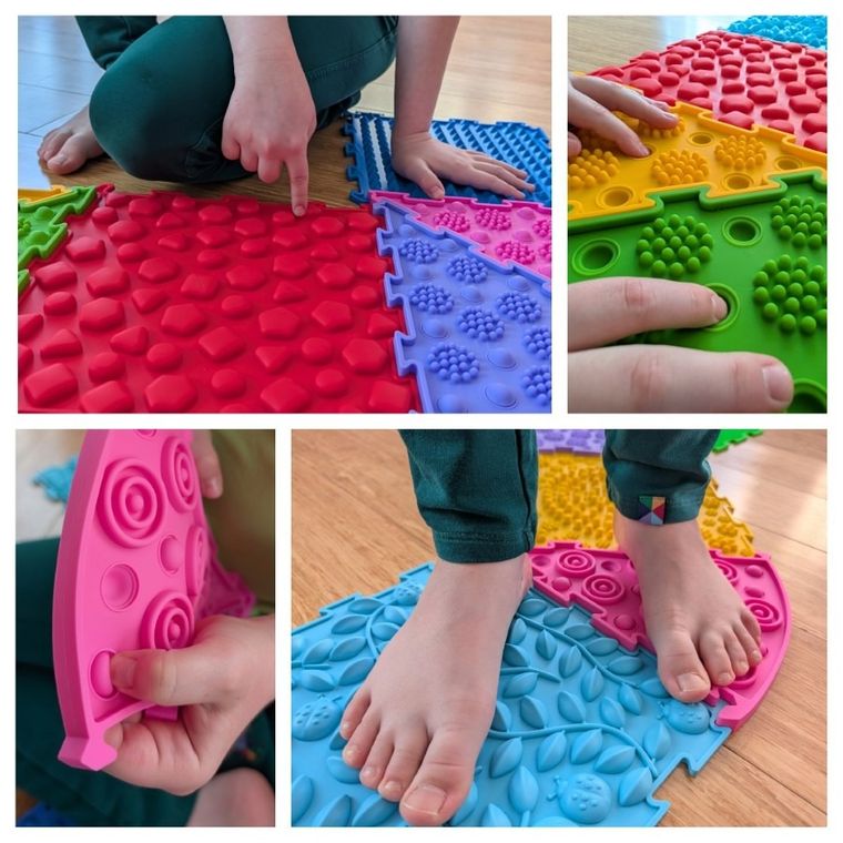 Ortopedek, maty sensoryczne, 9 elementów