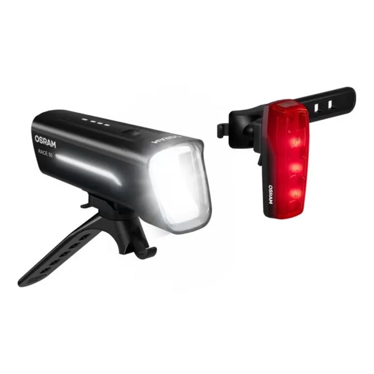Osram, LEDsBike Race 50 Set, zestaw oświetlenia rowerowego, lampa rowerowa