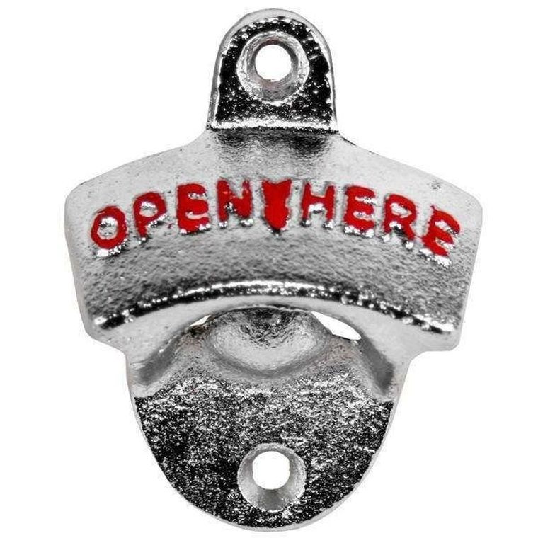 Otwieracz ścienny do butelek, retro