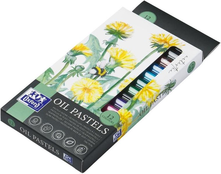 Oxford, Artistic, pastele olejne, 12 kolorów