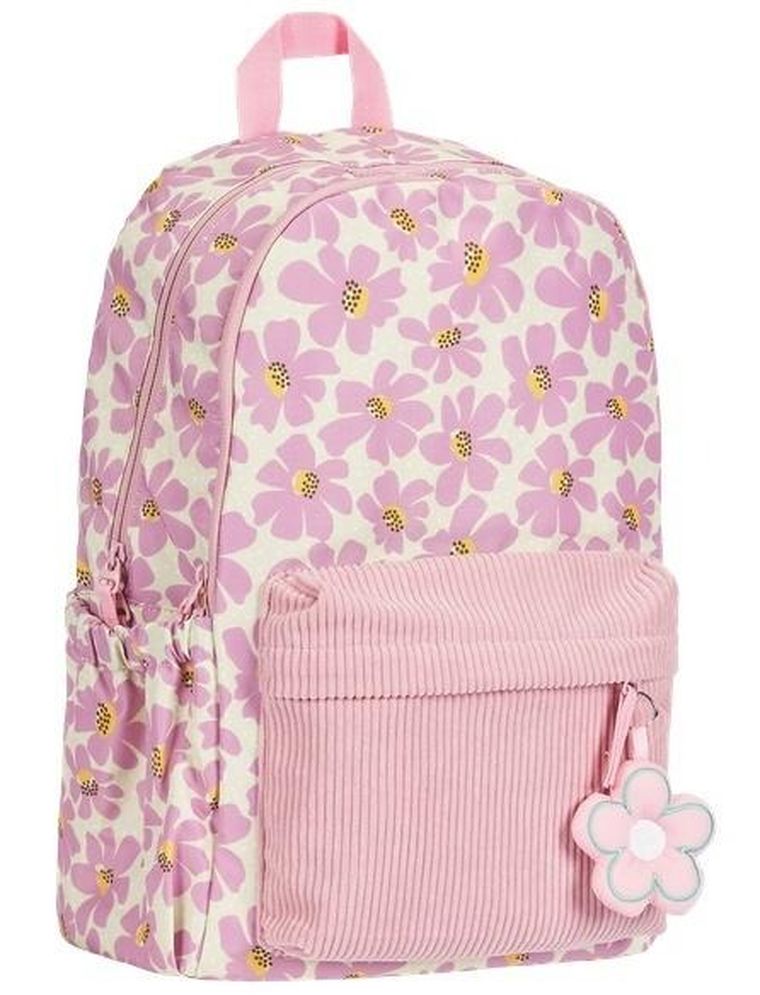 Oxford, Bloom, plecak szkolny, 2-komorowy, różowy