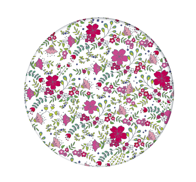 Oxford, Floral, teczka z gumką, A4, 1 szt.