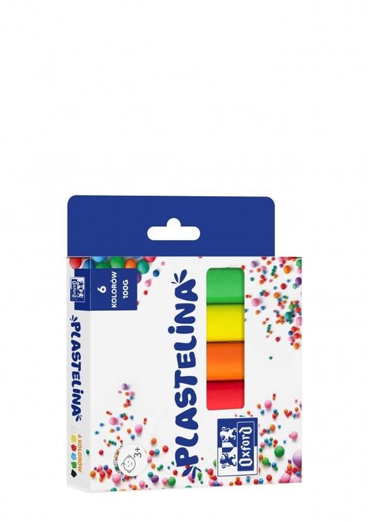 Oxford, plastelina, 6 kolorów