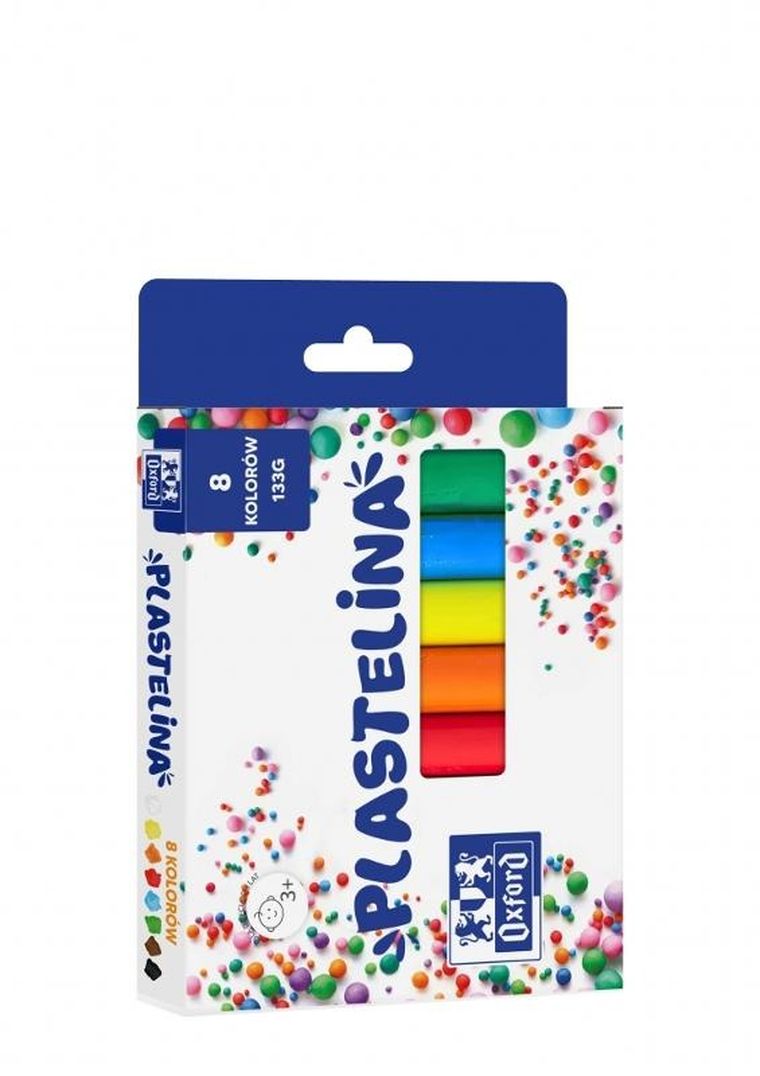 Oxford, plastelina, 8 kolorów