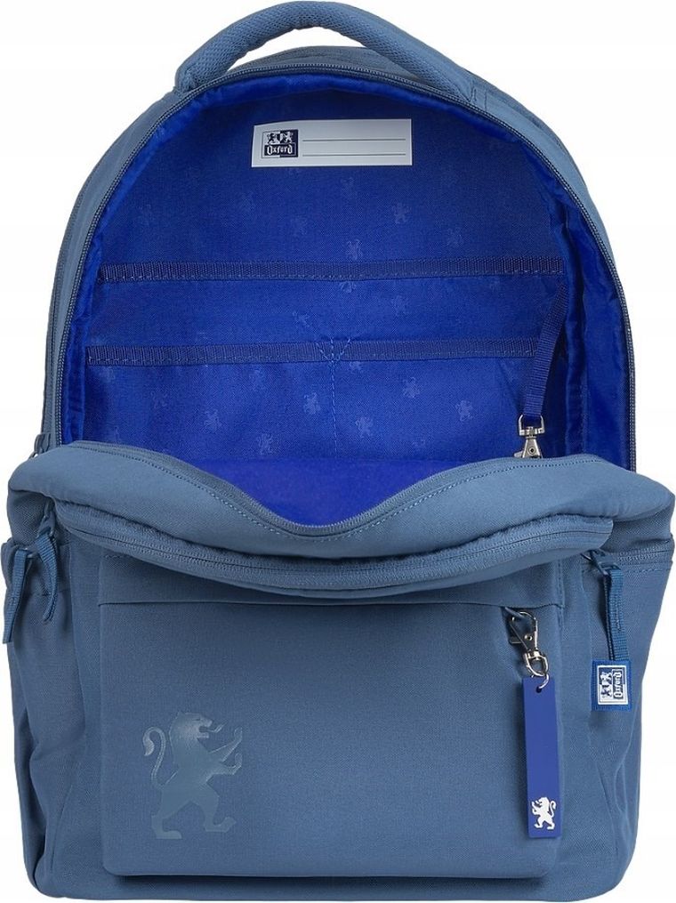 Oxford, plecak szkolny, jeans