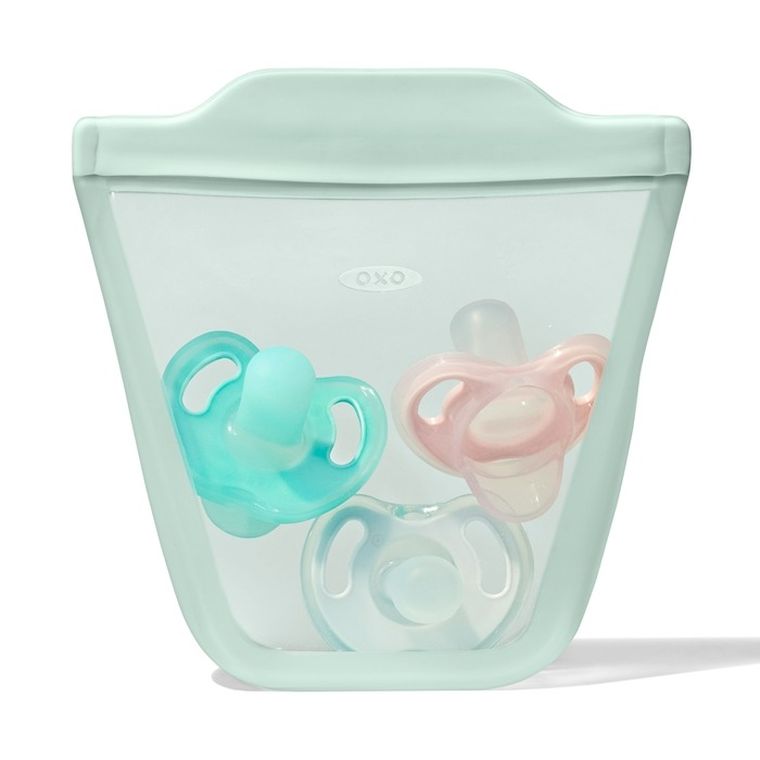 OXO, silikonowe woreczki strunowe, opal & dusk, 2 szt.