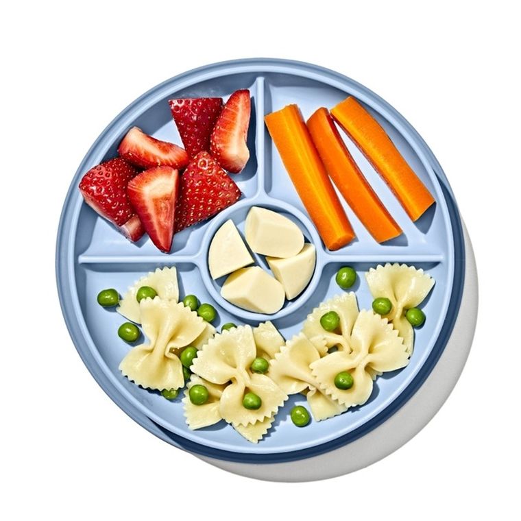 OXO, talerzyk dzielony z silikonową przyssawką, Dusk