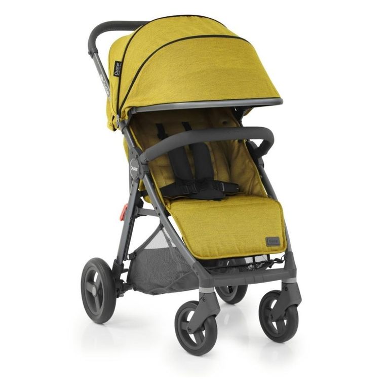 Oyster, Zero Gravity, wózek wielofunkcyjny, mustard, stelaż szary