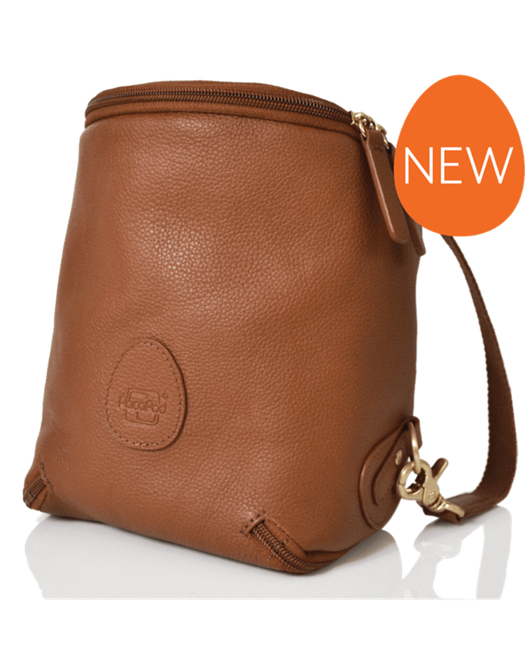 Pacapod, Adult Freedom Pod, plecaczek skórzany, opalizujący