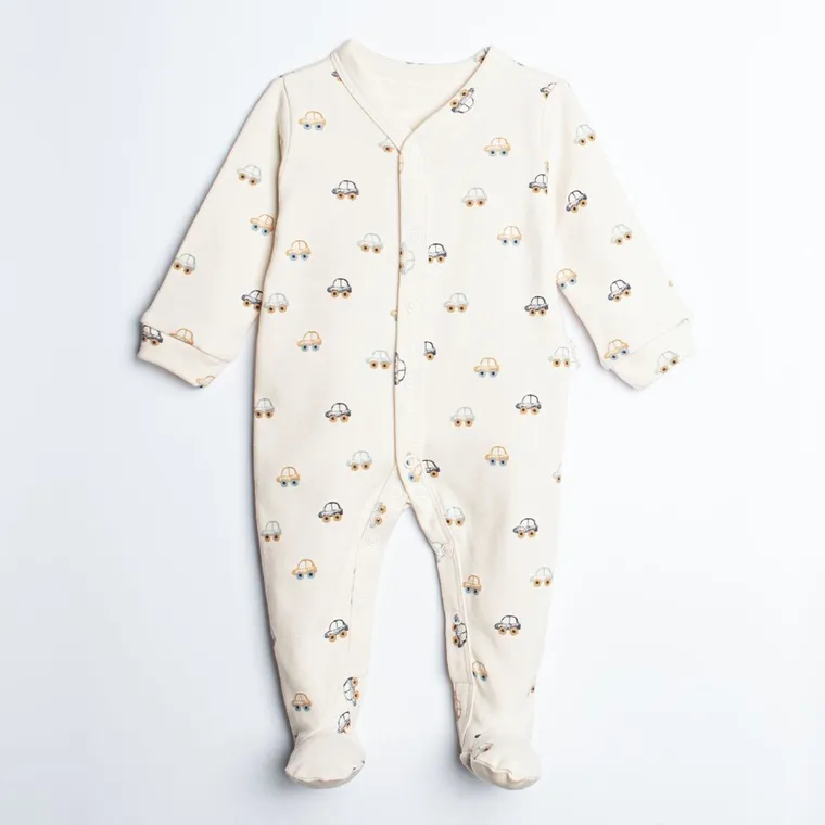 Pajac chłopięcy, beżowy, Nicol